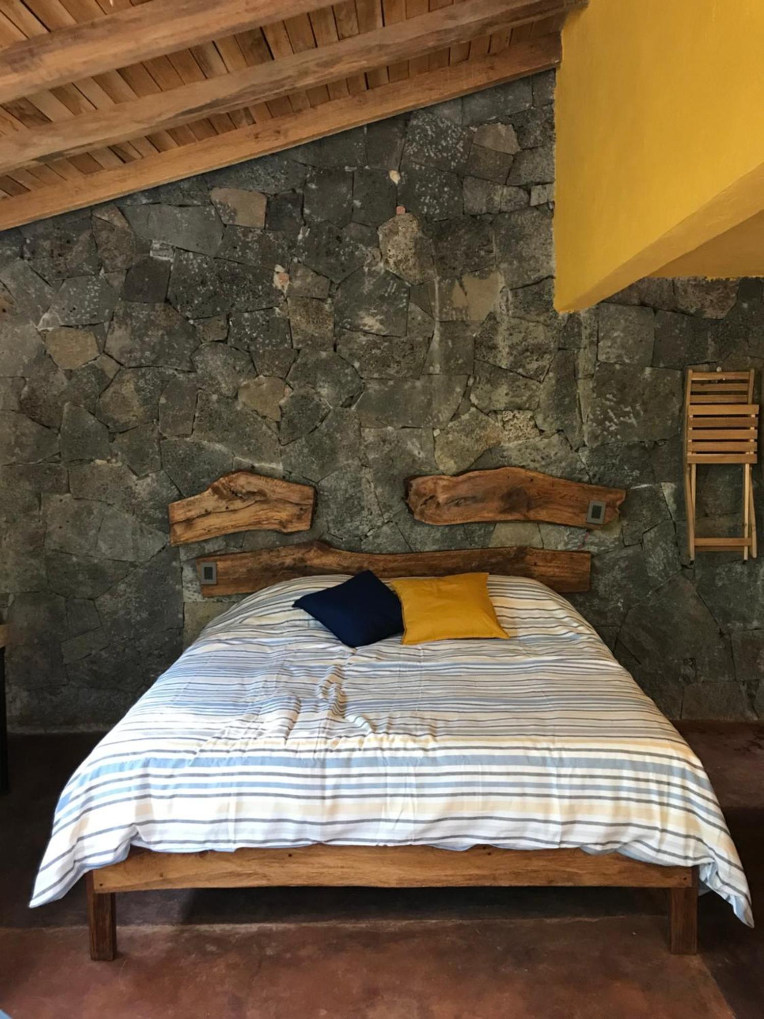 La Cabana Azul Al Fondo Del Bosque De Тепостлан Екстер'єр фото